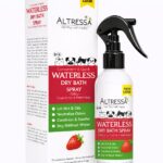 waterless dry bath spray