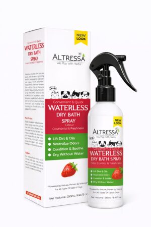Home waterless dry bath spray